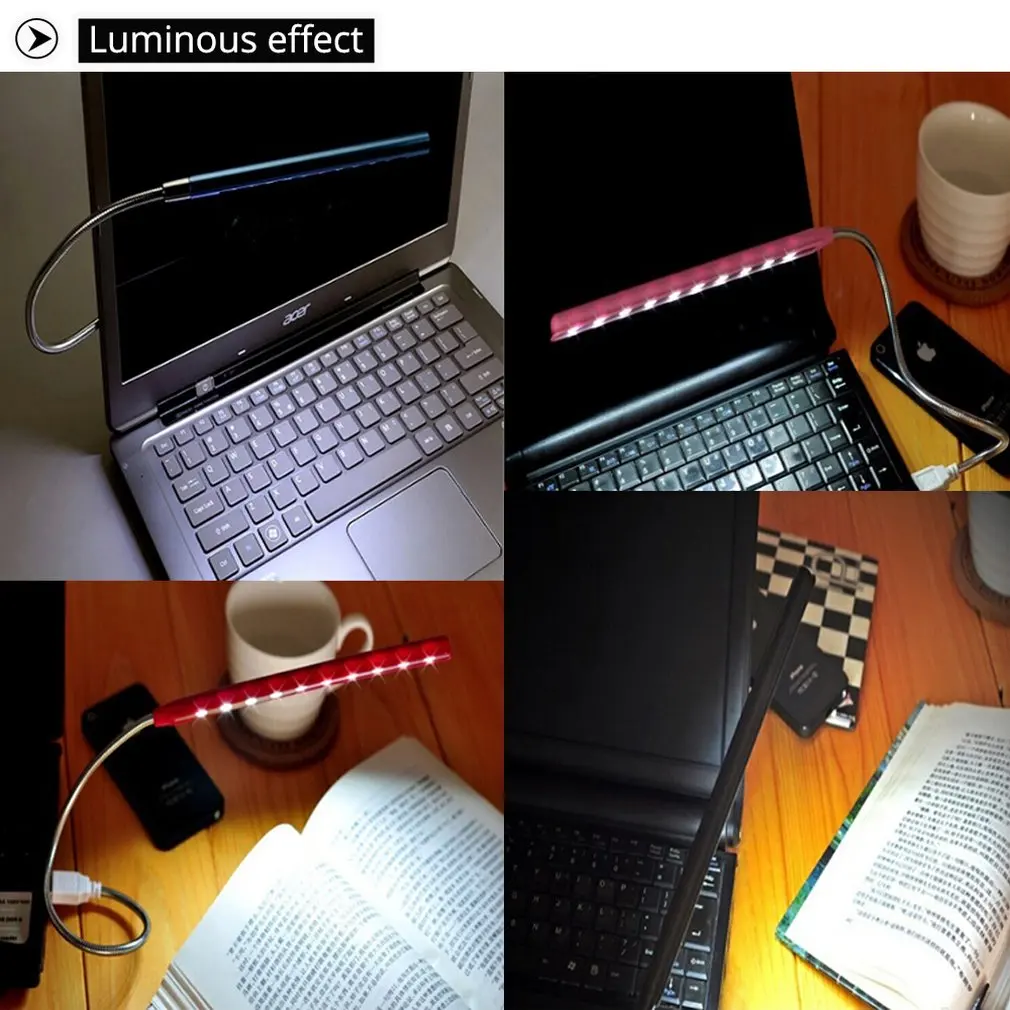 Яркий белый источник света сенсорный Usb10 лампа с сенсорным переключателем