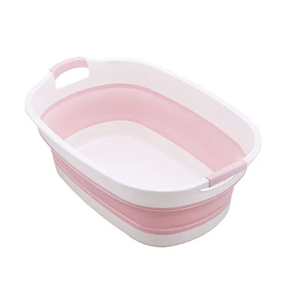 

Portable Foldable Baby Bathtub Multifunctional Household Bathroom Infant Bath Tub Child Swimming Pool For 0-6 Years Old Kids