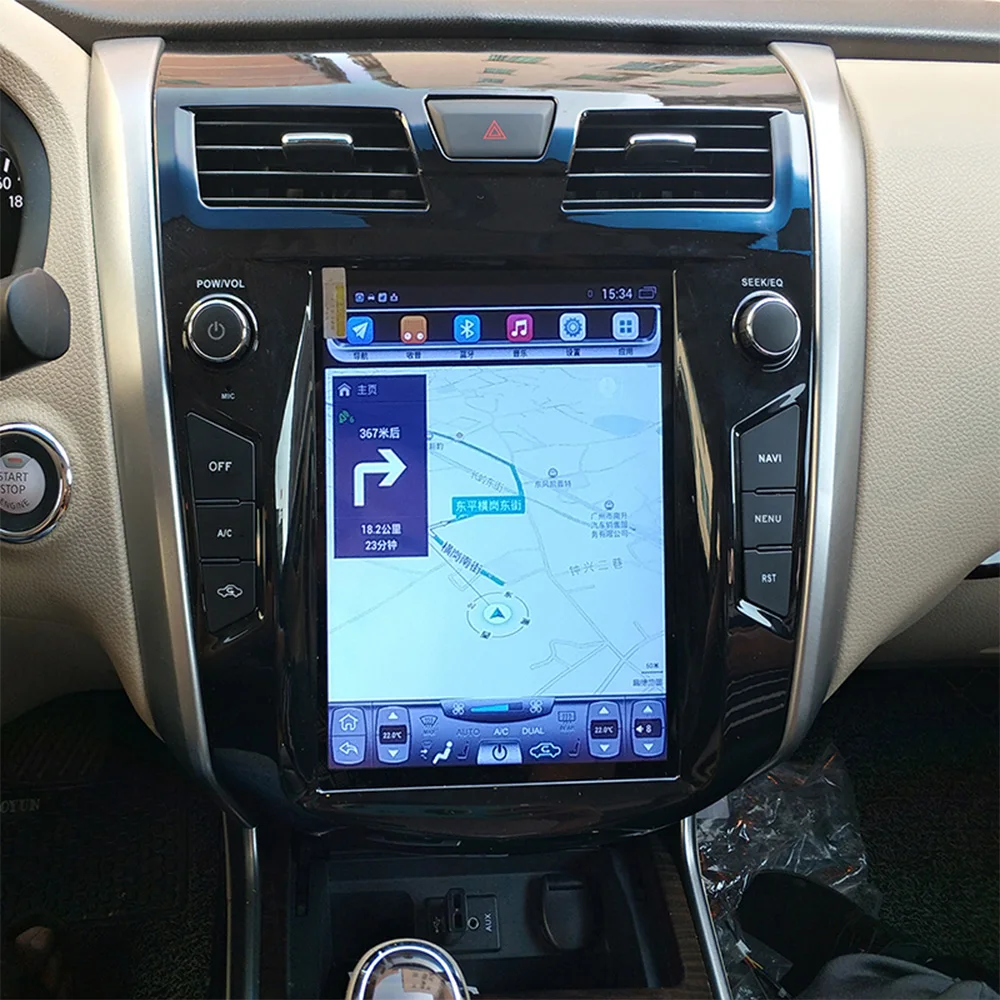 Автомобильный мультимедийный плеер стерео GPS DVD радио навигация экран Android для