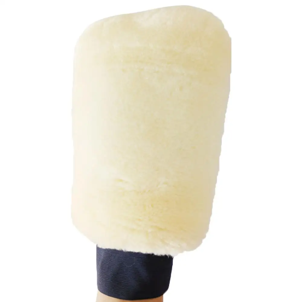 Перчатки для мытья искусственная шерсть поглощение воды микро волокно