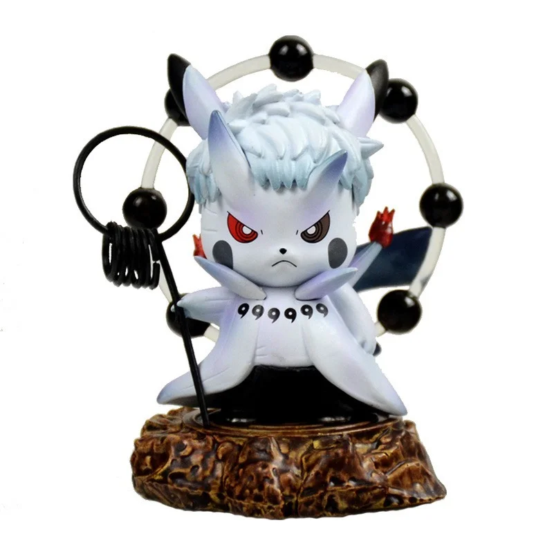 TAKARA TOMY Cos Narutoes Железный человек фигурка героя Покемон Пикачу автомобильные