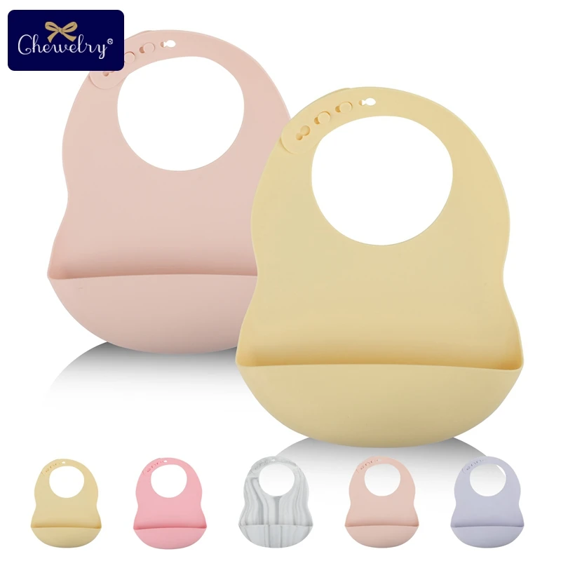 1 шт. сплошной силиконовый нагрудник для новорожденных кормления младенцев