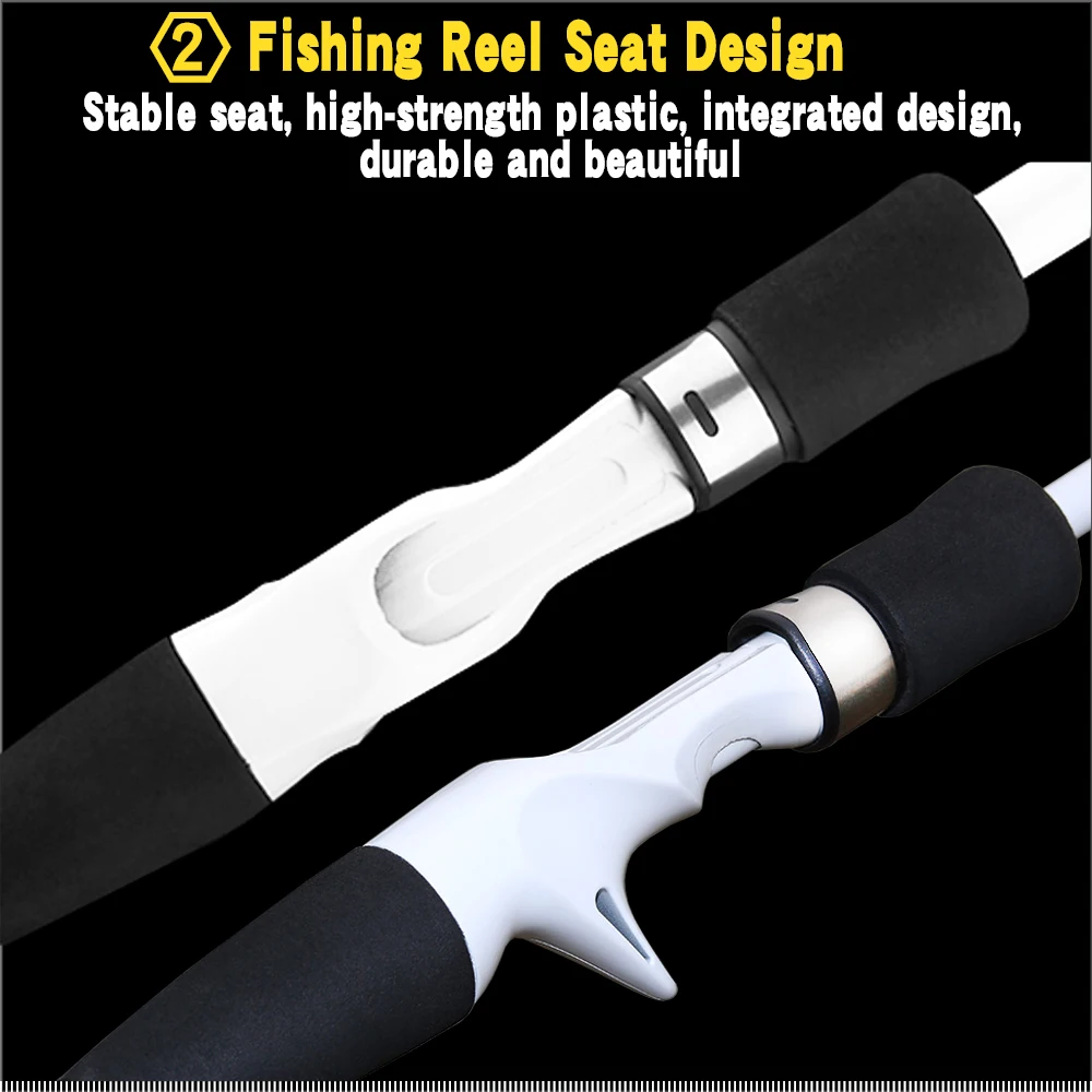 Ультралегкий телескопический спиннинг из углеродного волокна вес лески 6-12