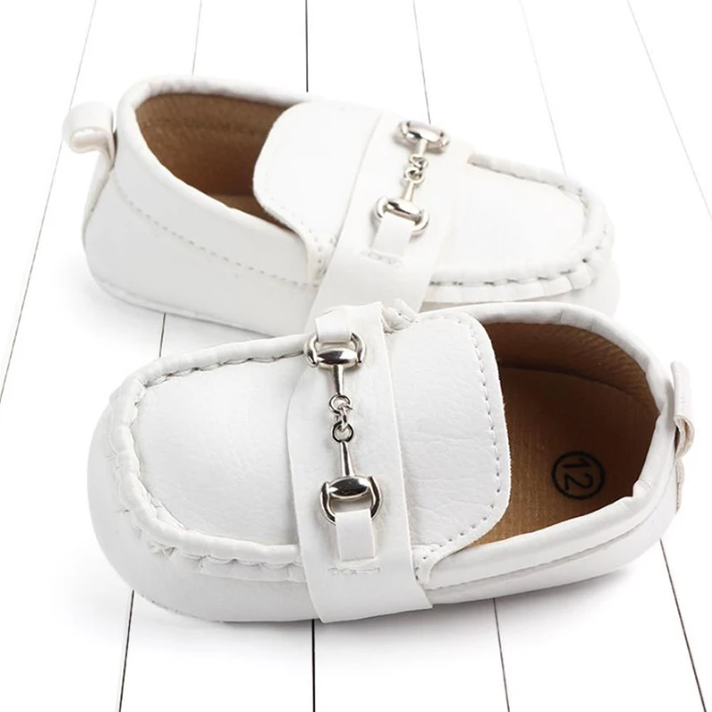 

0-1 Years Baby Shoes Baby Girls Boys Shoes PU Leather Toddler Shoes Soft Sole Infant Shoes Baby Boys Girls