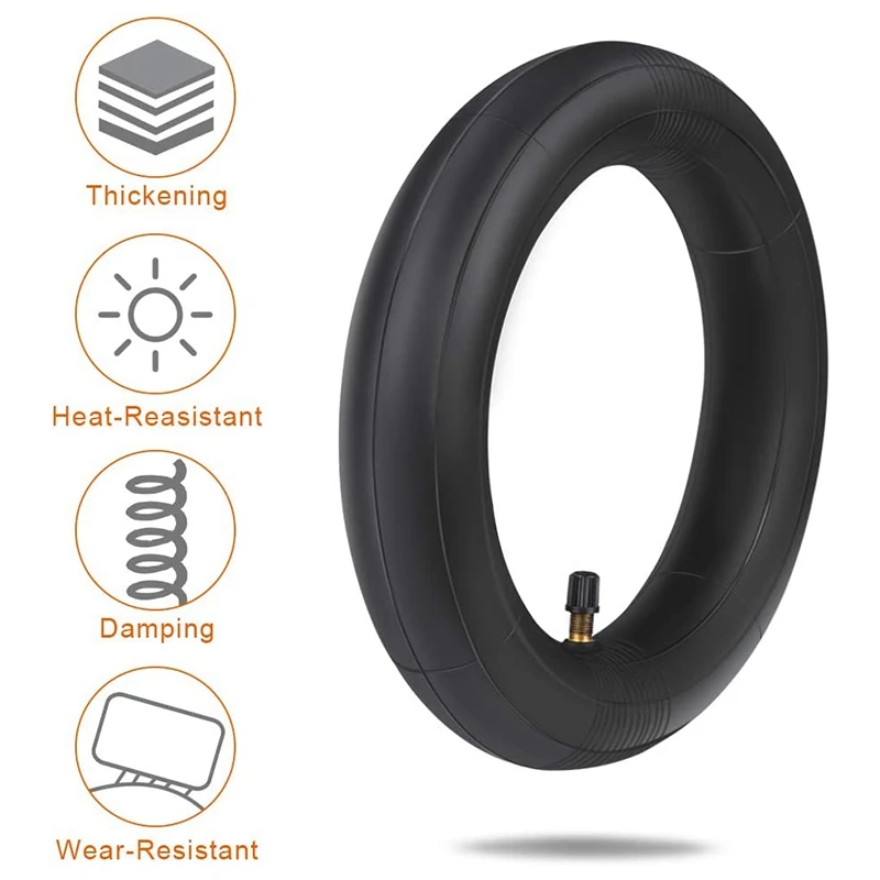 

2Pcs 8.5Inch Inner Tires for Xiaomi M365 Electric Scooter, Thicken and Wear-Resistant Inner Tubes