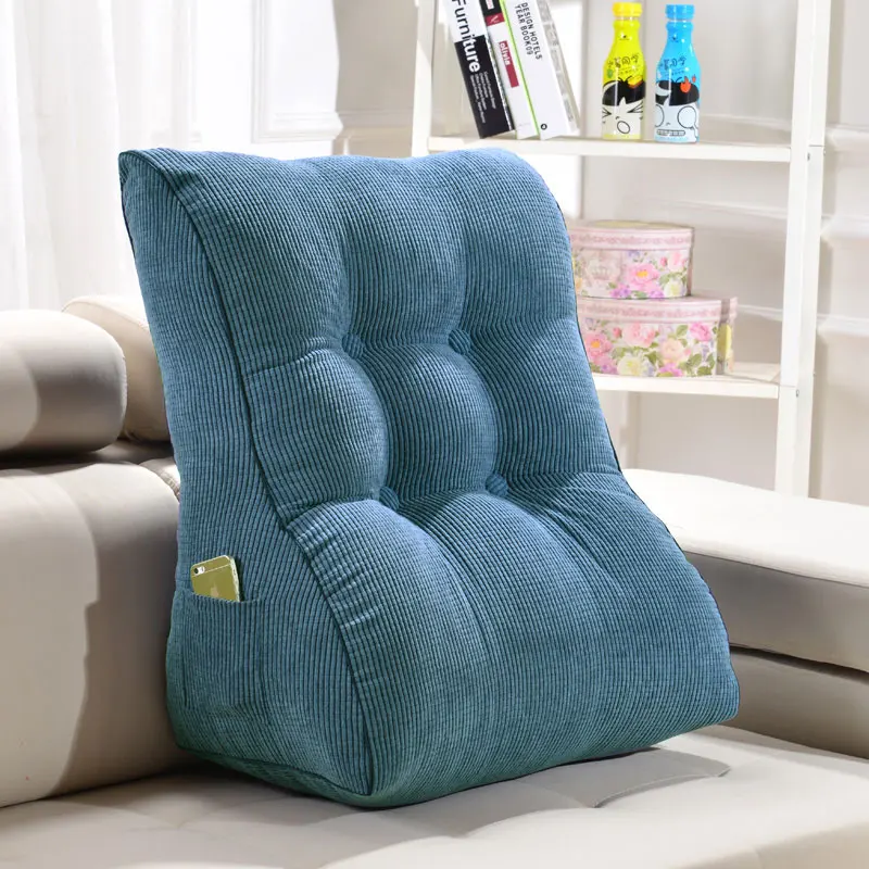 Треугольная кровать мягкая подушка на спинку большая сумка для медитации