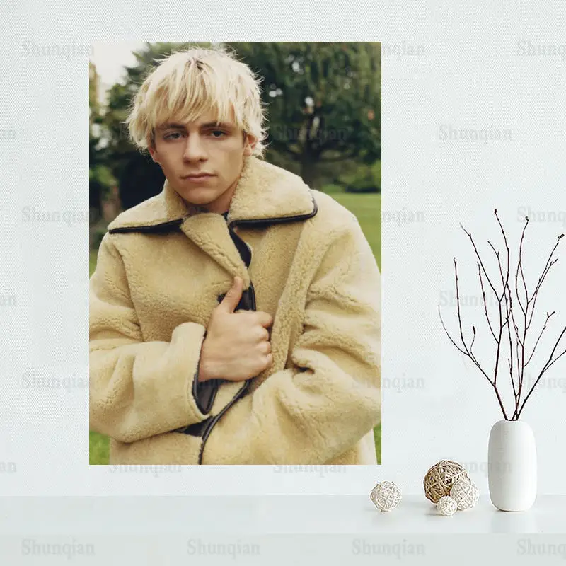 Постер Ross Lynch на заказ атласный постер Новое поступление ткань с принтом холщовая