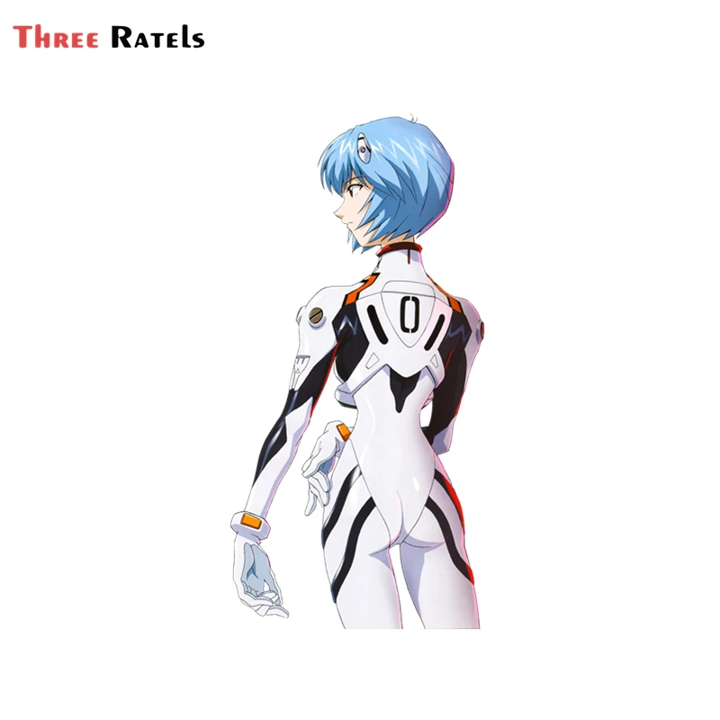 

Three Ratels F289 Anime Girl Car Stickers DIY Decal Auto Motorcycle Decoration Waterproof Car Styling Graphics