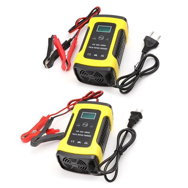 Автоматическое зарядное устройство для авто и мотоцикла 12 В свинцово-кислотные