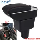 Подлокотник для FORD EcoSport, автомобильный подлокотник, детали интерьера, модернизированные автомобильные аксессуары, центральный ящик для хранения, центральная консоль 2018-2021