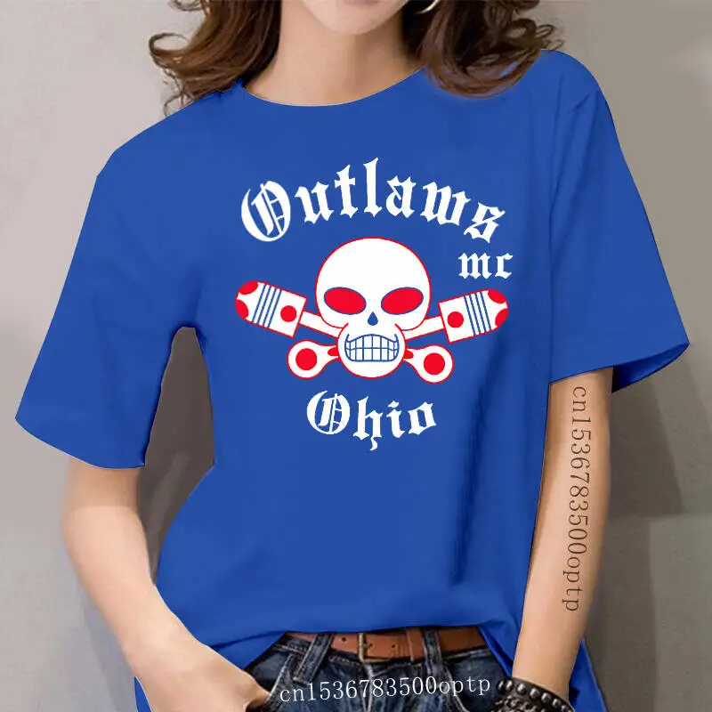 

women t shirt Outlaws Mc Ohio T-Shirt tshirts Women t-shirt