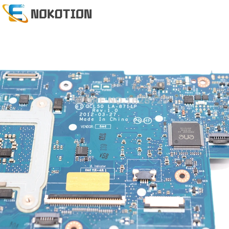 NOKOTION 686930-001 690293-001 698397-601 для HP pavilion M6 M6-1000 материнская плата ноутбука HM77 DDR3 QCL50 LA-8711P