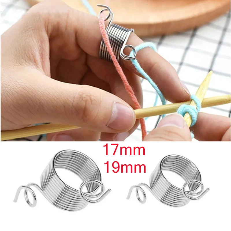 Портативные практичные серебряные инструменты для вязания направляющие пряжи