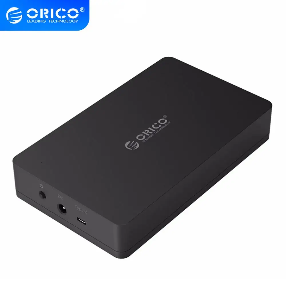 Корпус жесткого диска ORICO 3 5 дюйма type C внешний корпус SATA USB3.1 для дюймового и