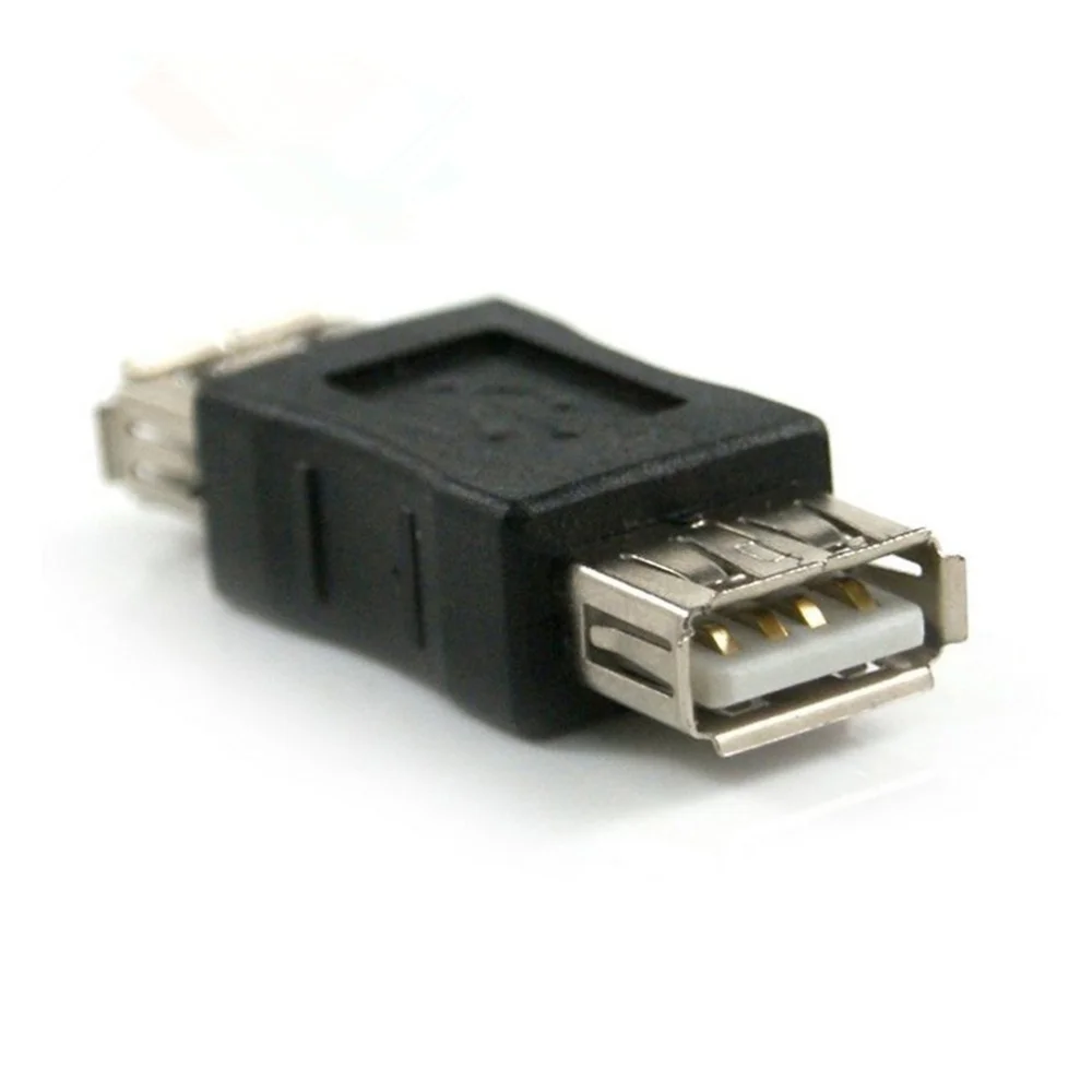

USB Type A Female to Female Adapter (Black)