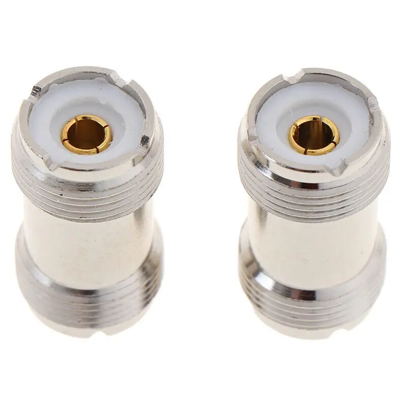 SO 239 PL259 UHF гнездо к гнезду RF Coax Кабельный адаптер разъем SO239 коаксиальный 1