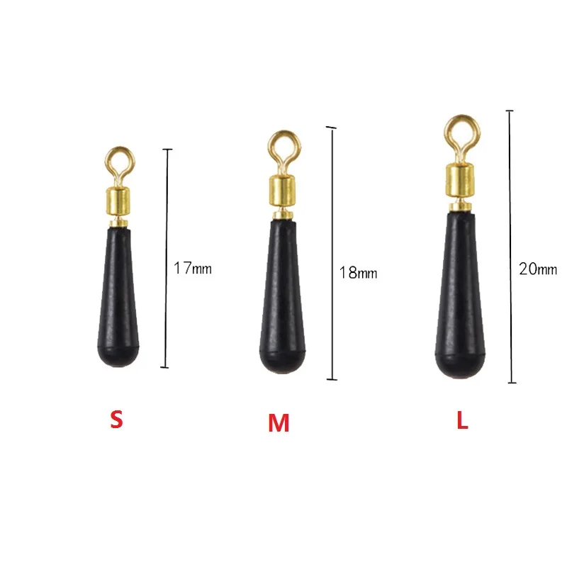 30 шт./лот Медная головка рыболовные снасти блок вращения поплавок отдых дрейф