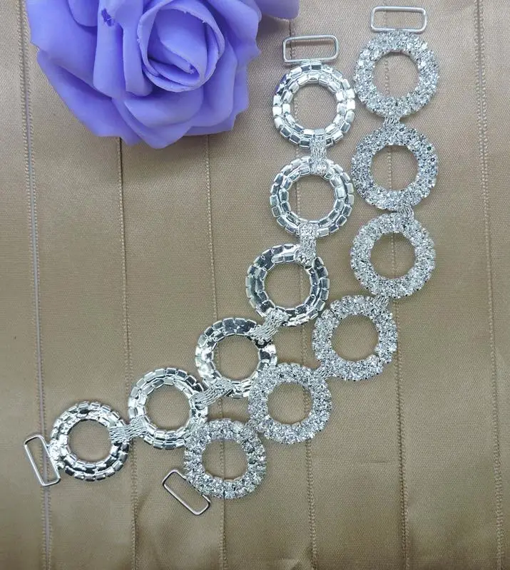 10 шт./лот соединители бикини со стразами для женщин одежда плавания Свадебное