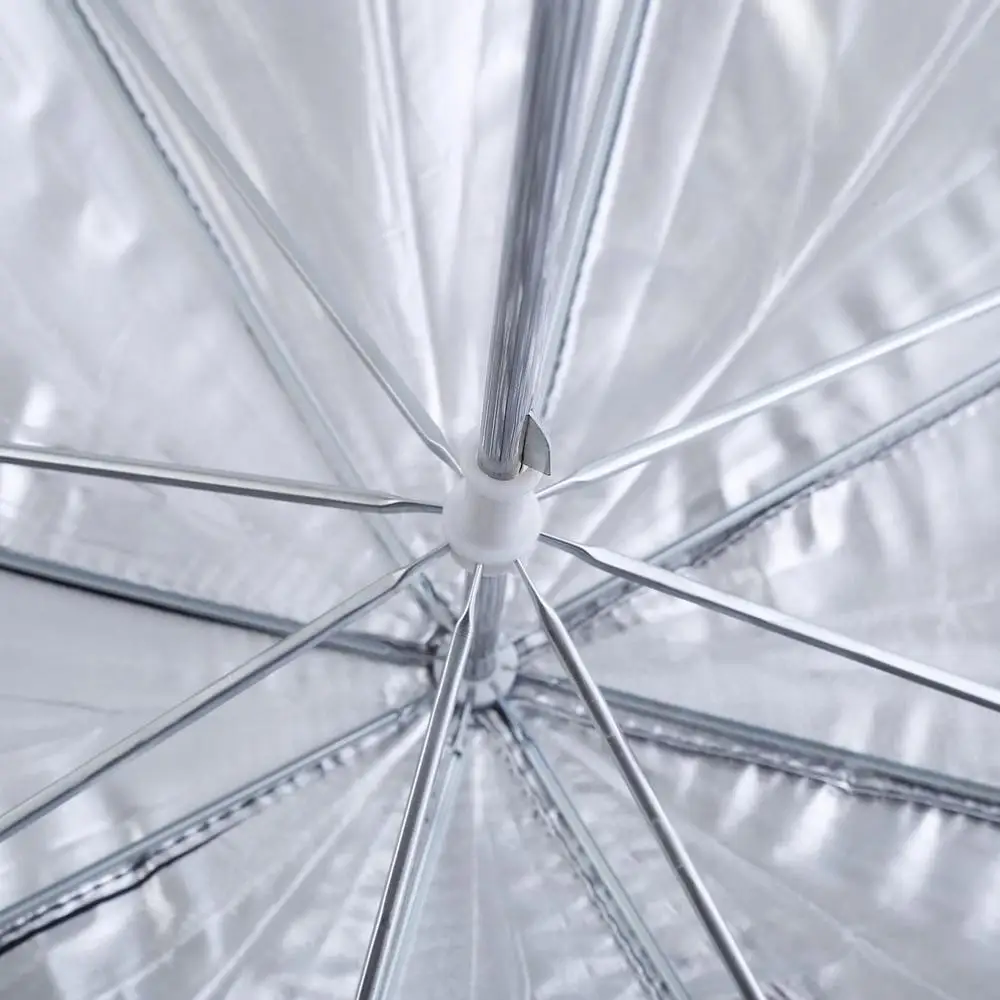 Светоотражающий зонт для студийной видеосъемки зернистый отражатель черного и