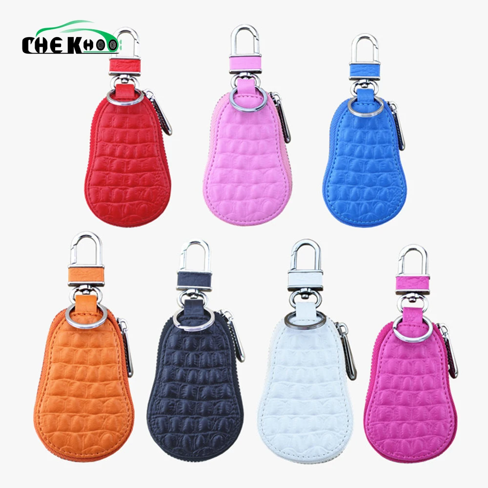 Female Key Wallet Men Women Genuine Leather Car Holders Housekeeper For Retro Multifunctional Home Keychain Case | Автомобили и