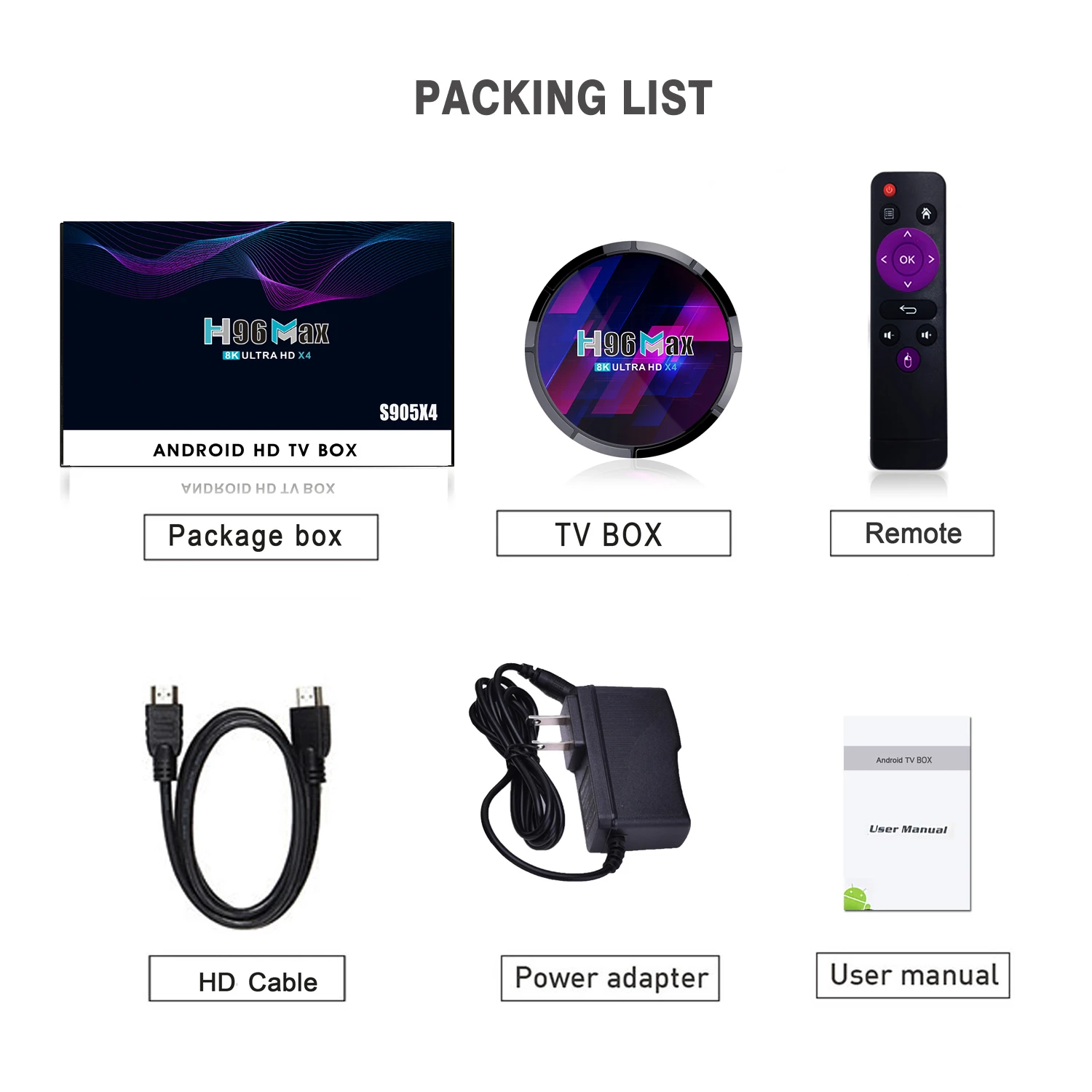 

Amlogic S905X4 Smart TV BOX H96 MAX X4 Android 10 TV BOX 4GB 64GB 8K 1000M Smart Media Player PK S905X3 X96 Max Plus Set Top Box