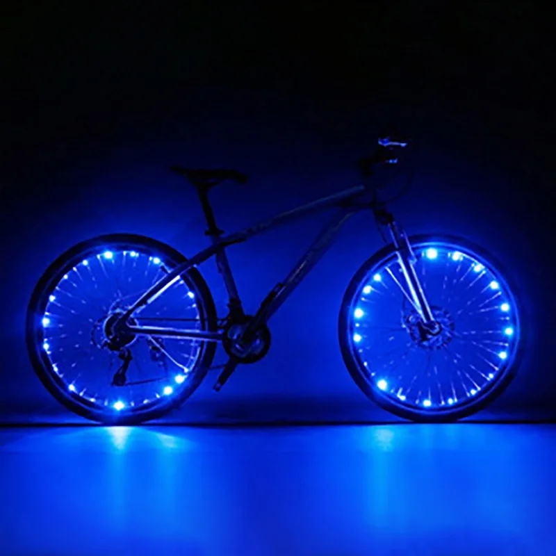 20LED 2M Bike String Light Waterproof Bicycle Cycling Rim Lights LED Wheel Night Strip Lamp | Лампы и освещение