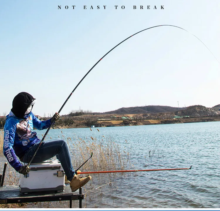 3.6m -8.5m Power Hand Rod 19 Tonalty 12H Super Hard Distant Throwing Pole Carp Wedkarstwo Feeder and Squid Fishing Peche Pesca enlarge