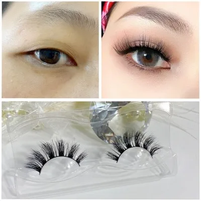 Горячая распродажа высокое качество накладные ресницы 3D Многослойные грязный