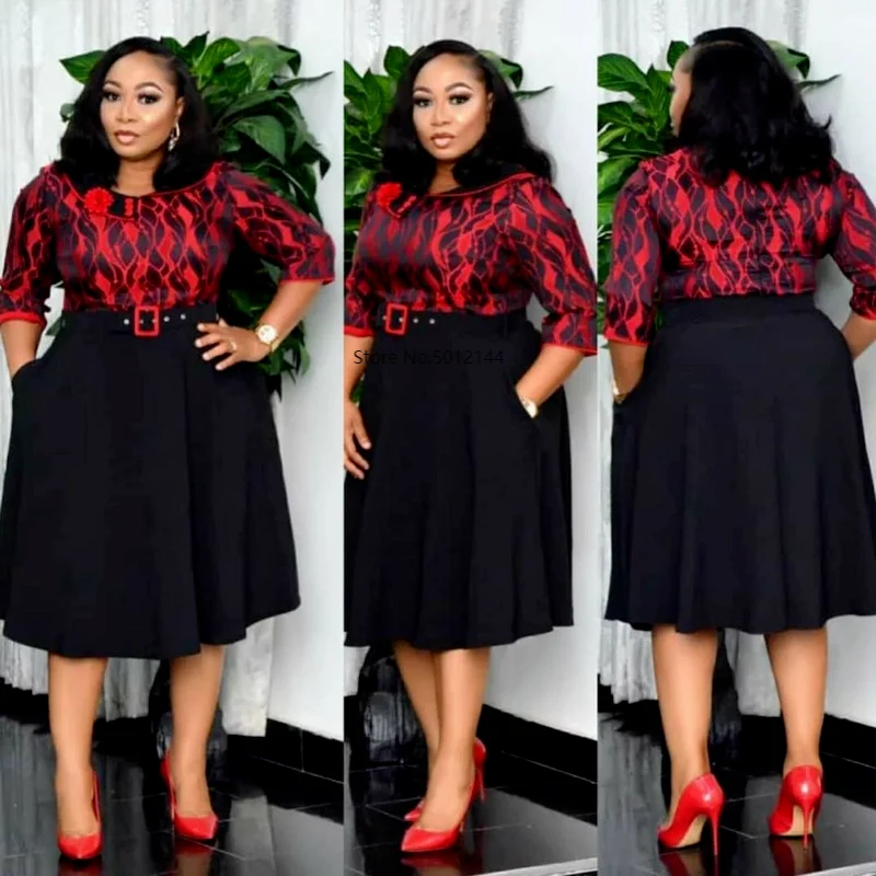 Африканские платья для женщин 2021 африканская одежда платье с принтом женская