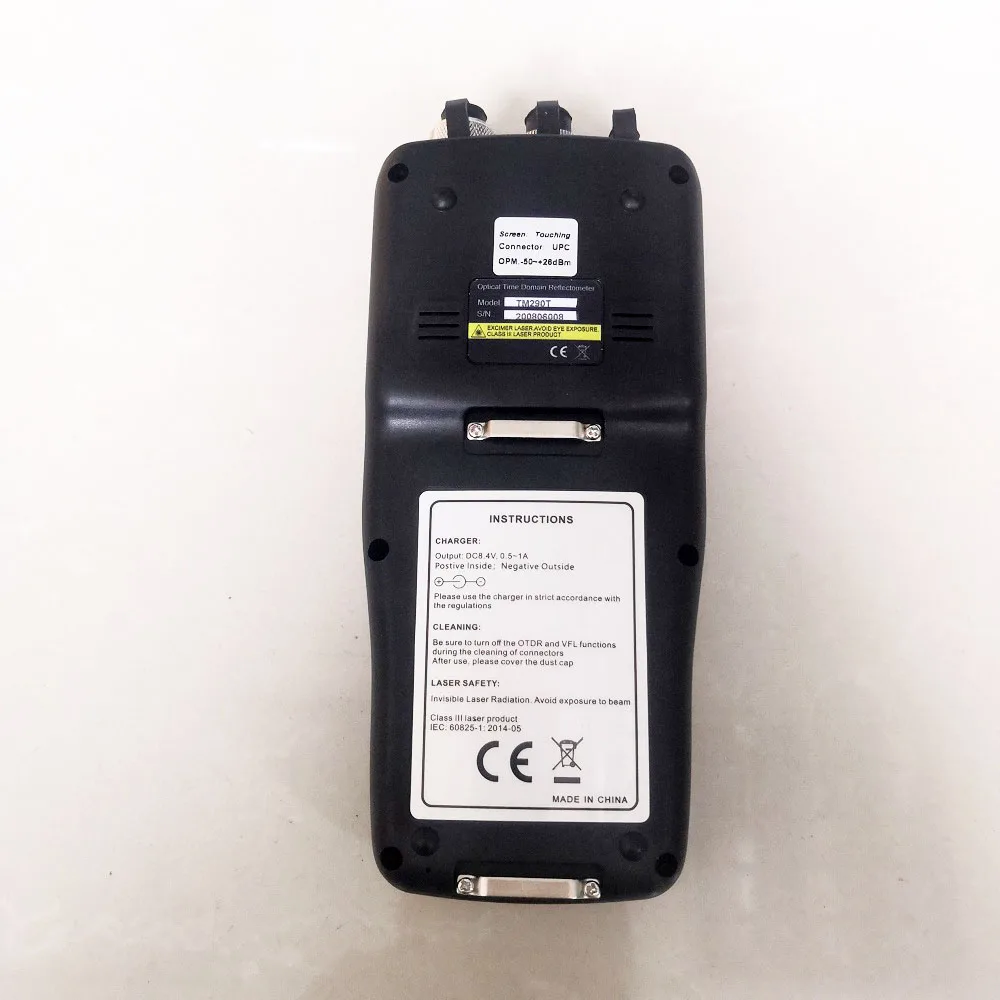 Reflectometre Fibre Optique SM OTDR с OPM VFL светильник источник Тестер оптический времени домен