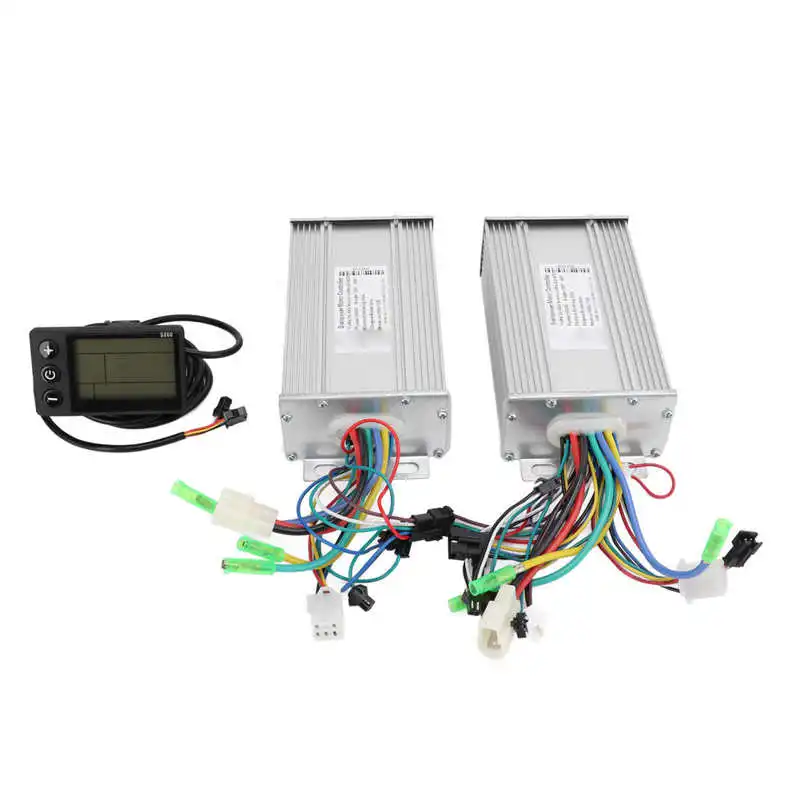 

Dual Drive Motor Controller LCD Display Electric Bike Brushless Controller LCD Display Stable High Performance for Electric Bike