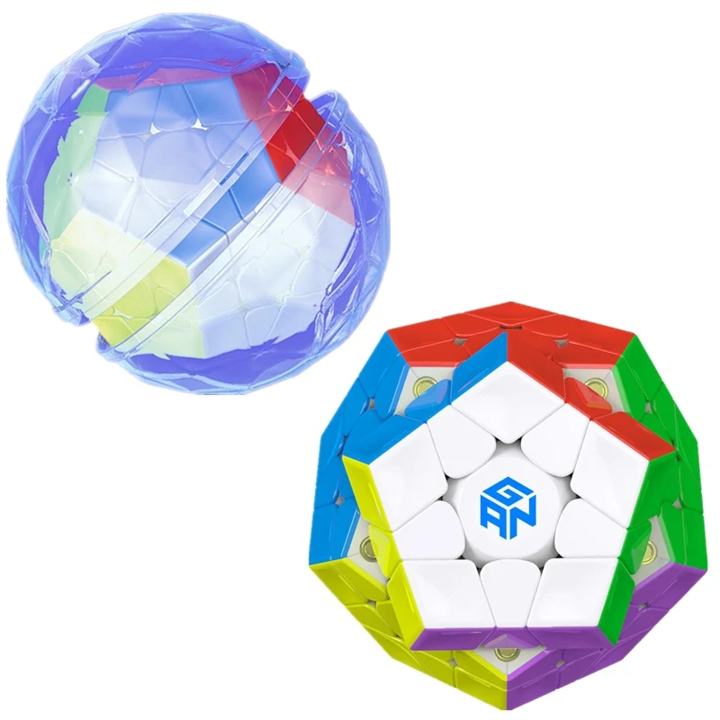 Игрушка головоломка GAN Megaminx M гладкая профессиональная игра подарок магнитный