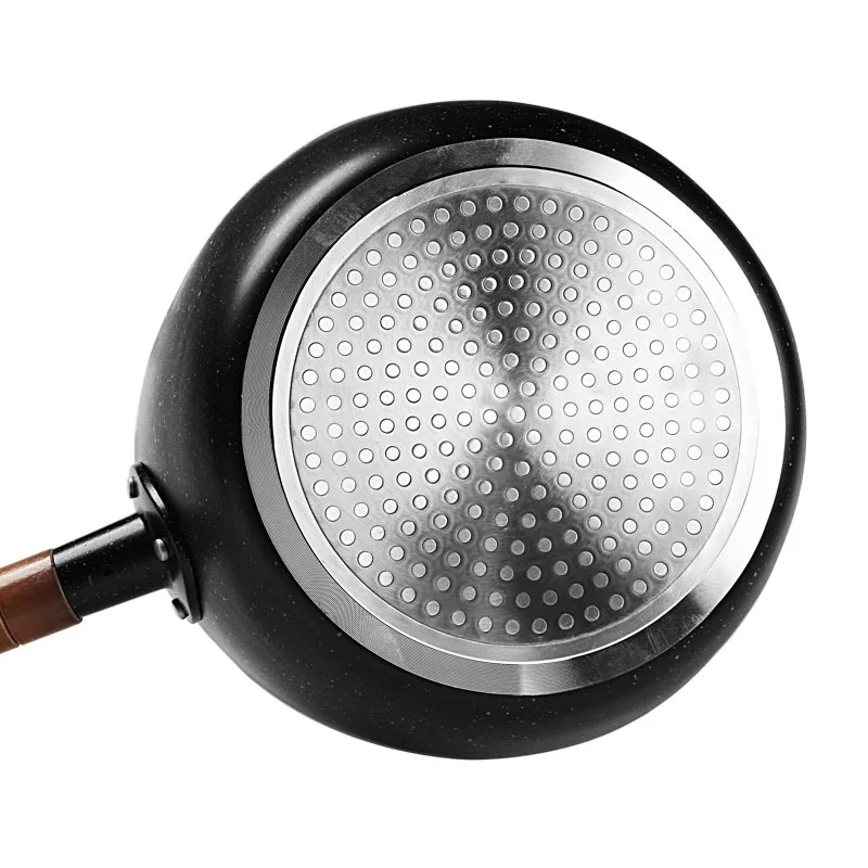 Кастрюли с деревянной ручкой для супа 18/20 см | Дом и сад