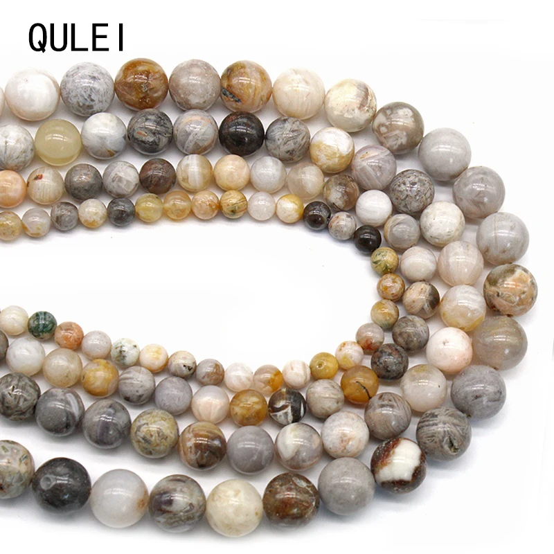 Бусины из натурального камня бусины бамбукового листа агата сердолика 4 6 8 10 12 мм