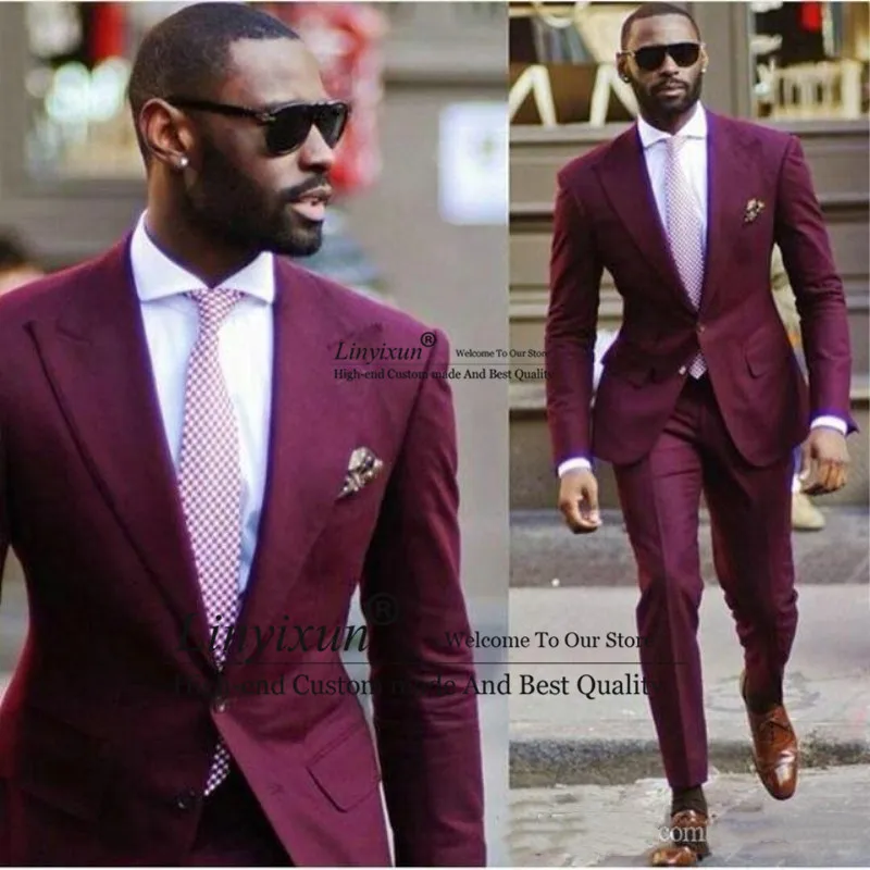 Недорогие смокинги для жениха с двумя пуговицами мужские костюмы