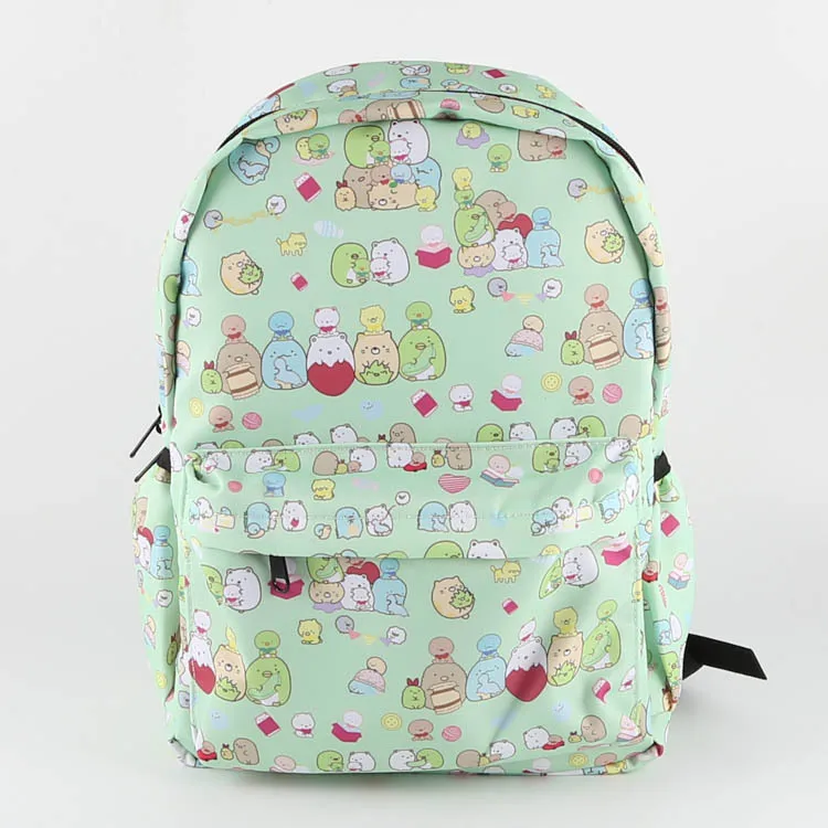 

JY Japanese Cartoon Corner Biological Animal Student Waterproof School Bag Parent-Child Travel Backpack 33*23*13CM Wj01