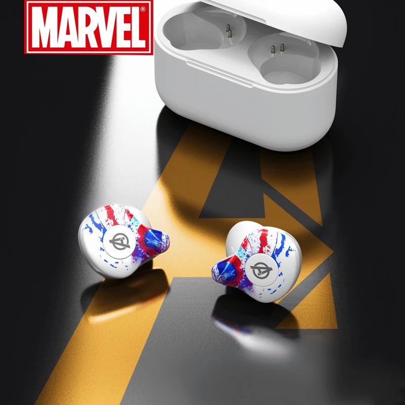 Новинка Marvel Мститель TWS настоящая Беспроводная bluetooth гарнитура Железный человек