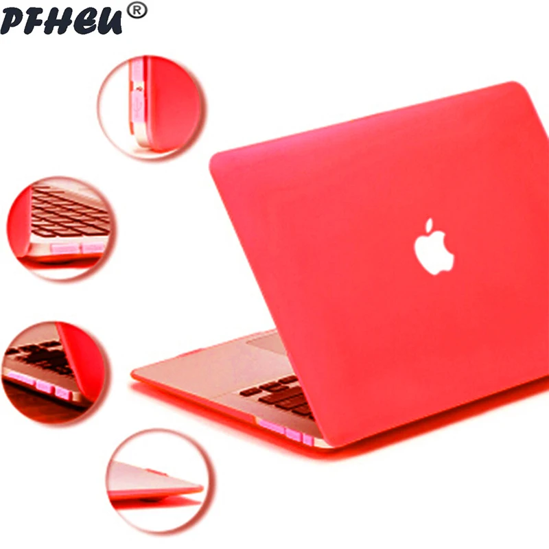 Новый матовый/чехол для ноутбука Apple MacBook Air Pro Retina 11 12 13 15 mac book New A1932 3 4 с сенсорной