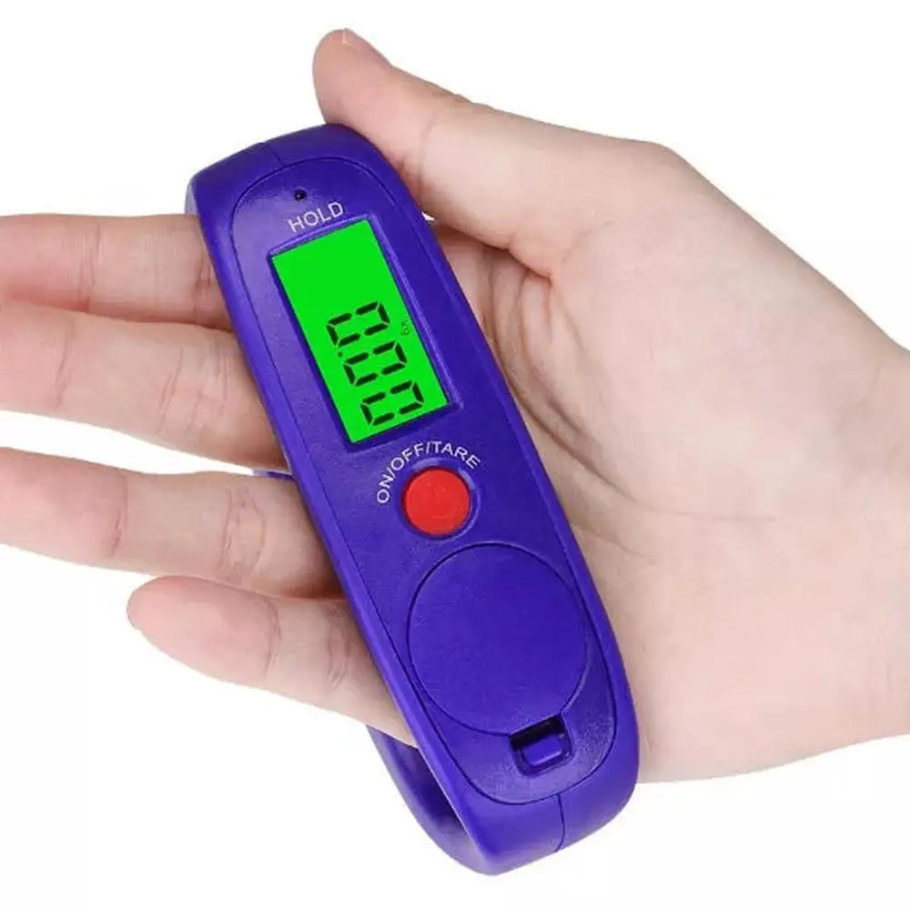 Portable Mini Digital Hand Held 50Kg Fish Hook Hanging Scale Double Precision Electronic Weighting Luggage LED Display | Спорт и