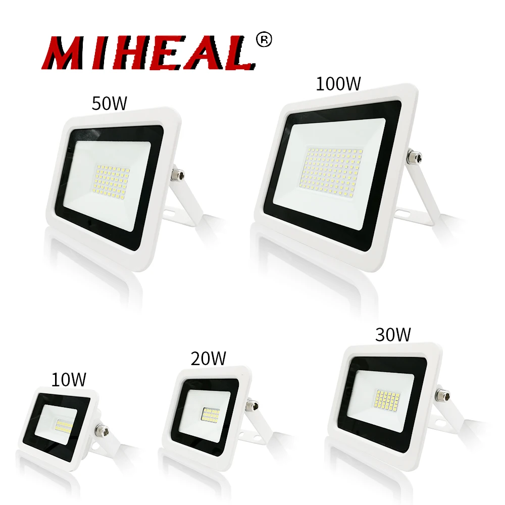 Светодиодный прожектор светильник мощностью 10 Вт 20 30 50 100 IP68 Водонепроницаемый 220V