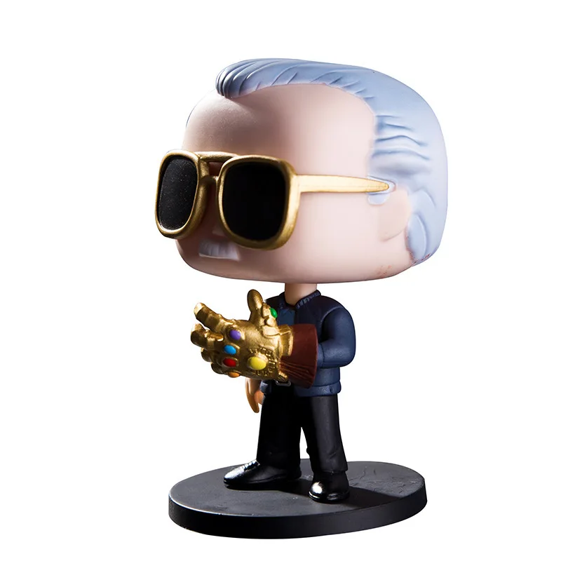 Funko pop экшн игрушка Фигурки Мстителей funko marvel creator Стэн ли Стэнли Аниме игрушки для