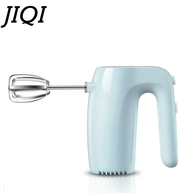 JIQI 125 Вт многофункциональный мини Электрический миксер для еды 5 скоростей ручное