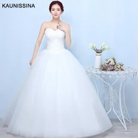 kaunissina sleeveless wedding dress bridal gown tulle lace appliques wedding dresses white off shoulder bridal dress