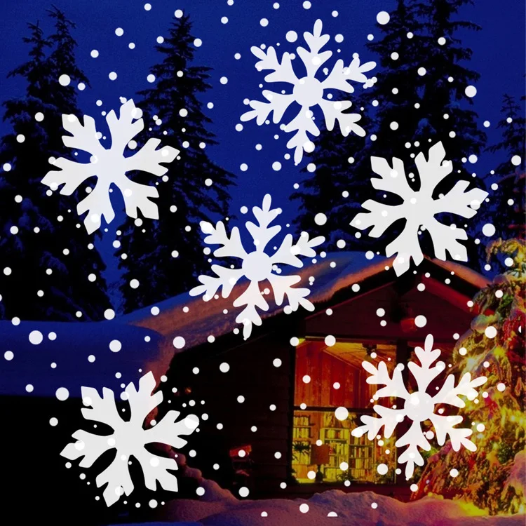 

Blizzard Snowflake Landscape Projection Lamp Holiday Indoor Lighting Christmas New Year Party Lighting Accessories Home Decor