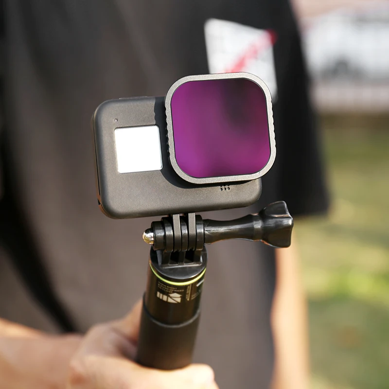 4 шт набор фильтров для объектива включает ND8 ND16 UV и CPL фильтр (4-Pack) GoPro Hero8 Black |