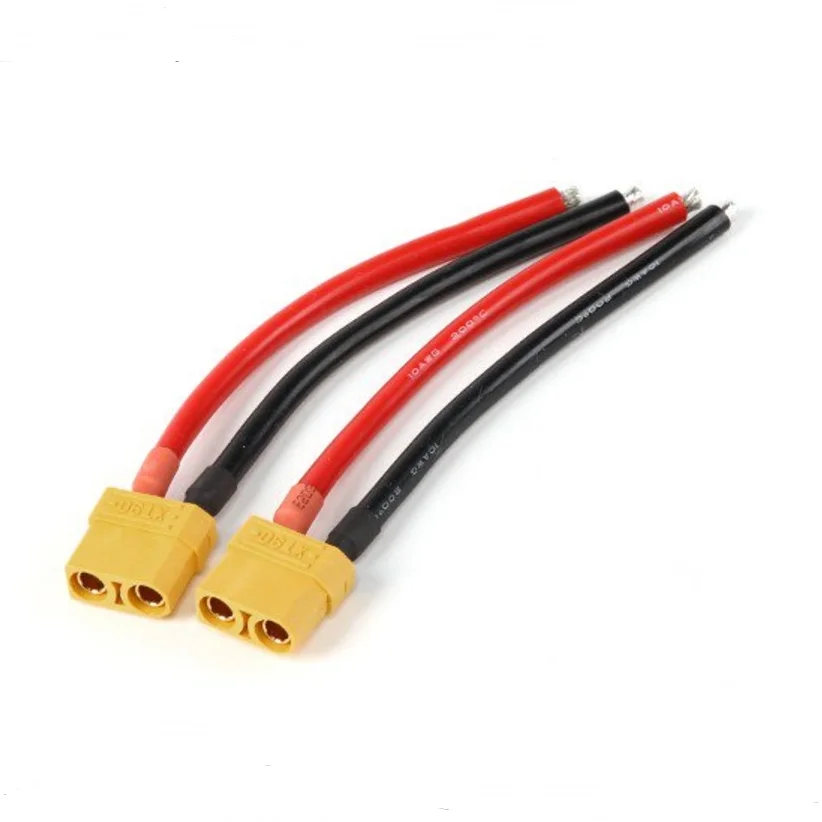 amass xt90 xt90 s pigtail штекерный гнездовой со
