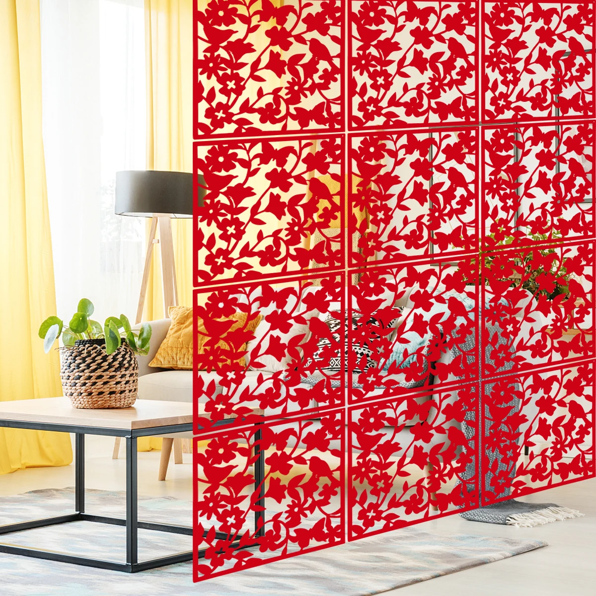 12 шт. в упаковке для дома одежда с изображением птицы форме цветка подвесной