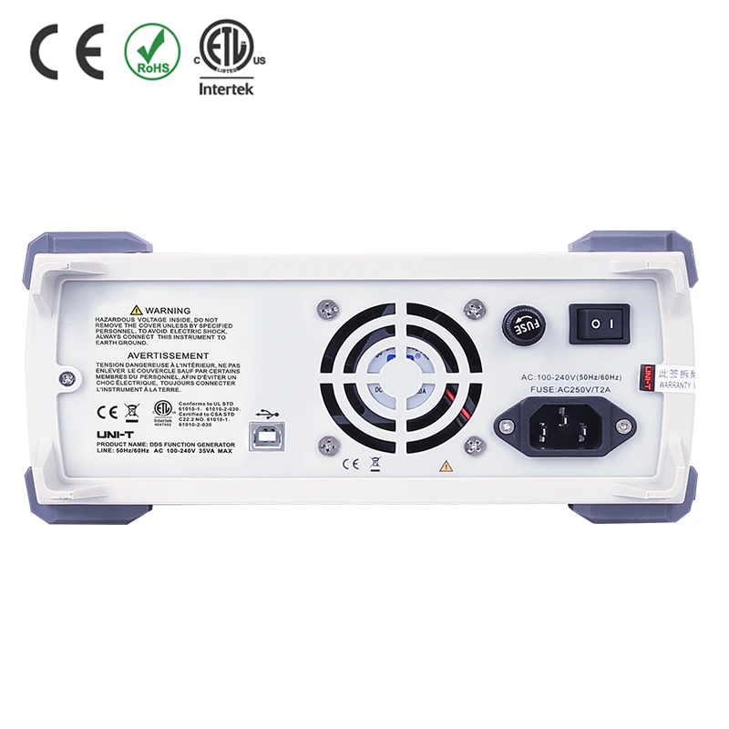 

UNI-T UTG1005A function/arbitrary waveform generator/single channel/5MHz channel bandwidth/125MS/s sampling rate
