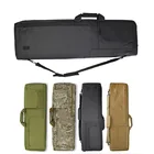 Тактический чехол для винтовки 85 см100 см, чехол для ружья для AR 15 AK 47 M4 M16, защитная Наплечная Сумка для снайперской винтовки с мягкой подушкой