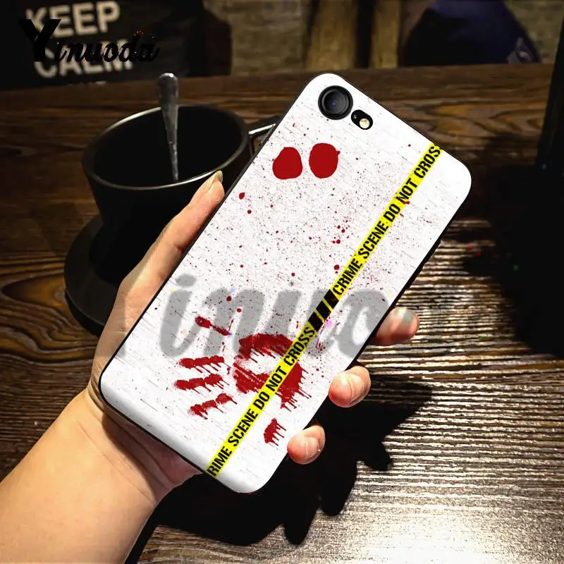 Yinuoda For iphone 7 6 X Case Yellow Bundle Crime Attractive Phone Accessories for iPhone 8 6S Plus 5 5S XS XR | Мобильные телефоны